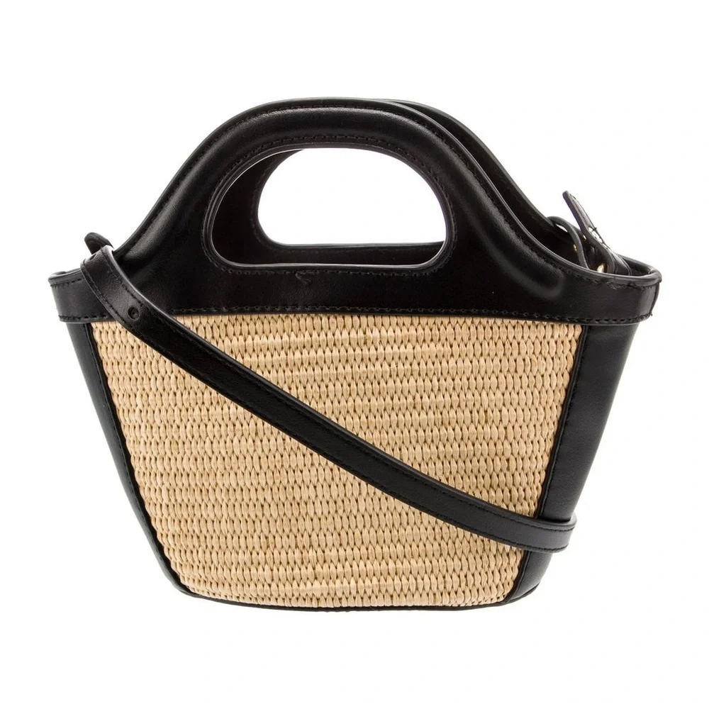 MARNI Tropicalia Micro Bag In Black Leather Bag-Authentic OS No Bag Strap